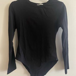 Black Long sleeve Body Suit